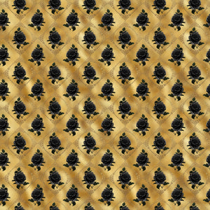 Gold Gothic Vinyl Pattern