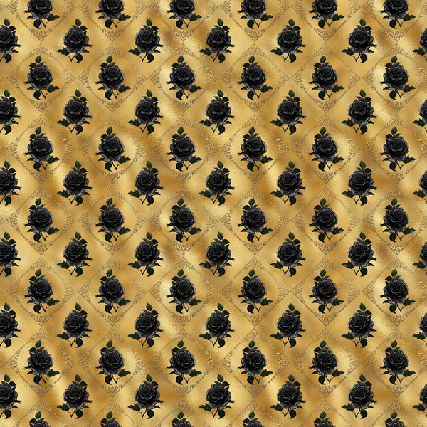 Gold Gothic Vinyl Pattern
