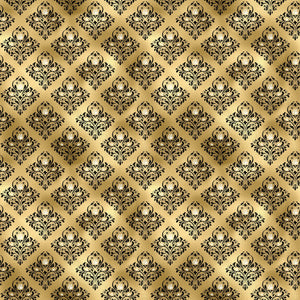 Gold Gothic Vinyl Pattern