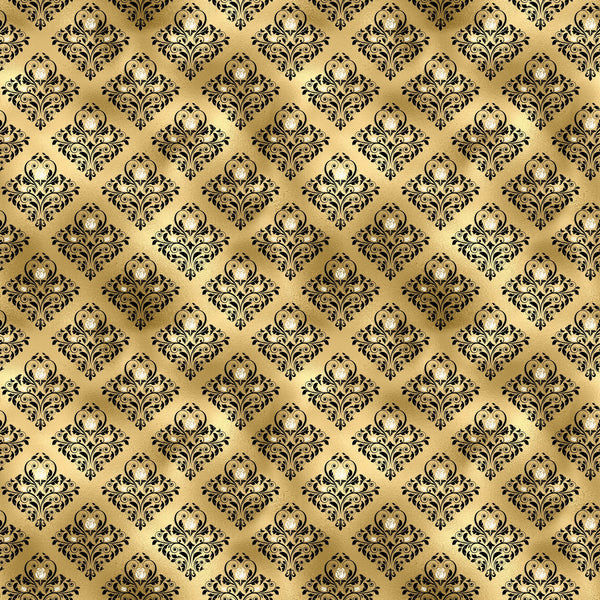 Gold Gothic Vinyl Pattern