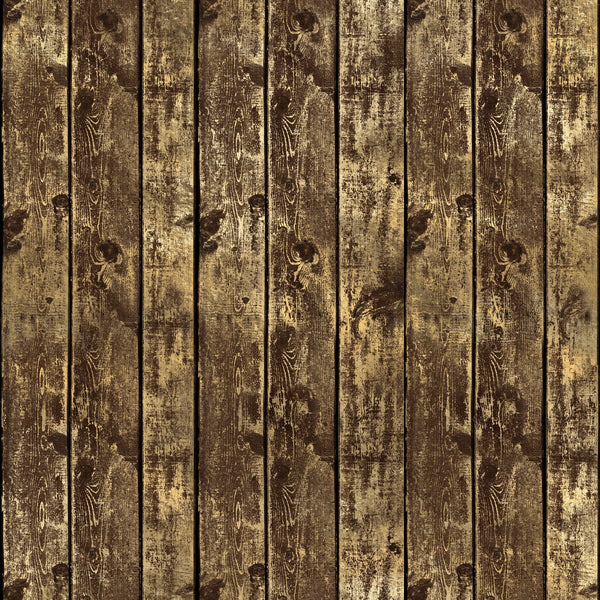 Gold Wood Vinyl Pattern