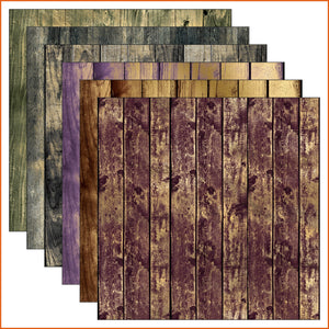 Gold Wood Vinyl Pattern