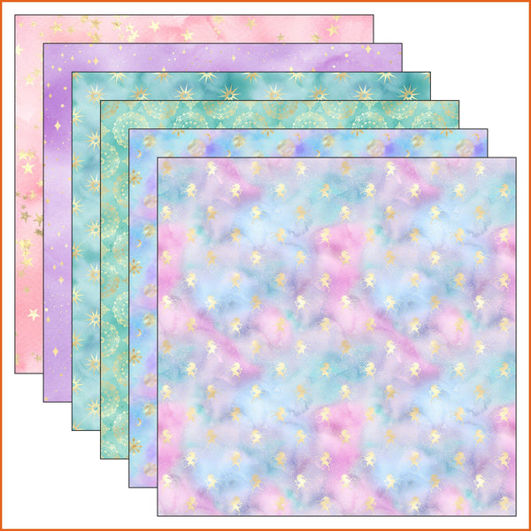 Metallic Patterns Mix 2 Vinyl Pattern