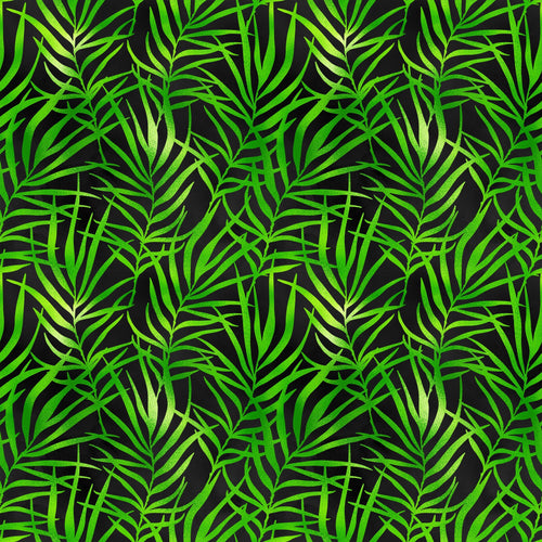 Lime & Black Vinyl Pattern