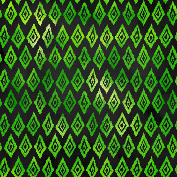 Lime & Black Vinyl Pattern