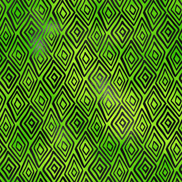 Lime & Black Vinyl Pattern