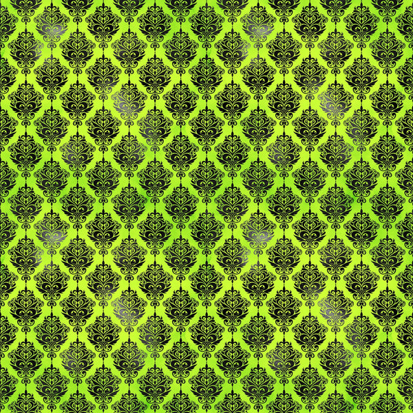 Lime & Black Vinyl Pattern