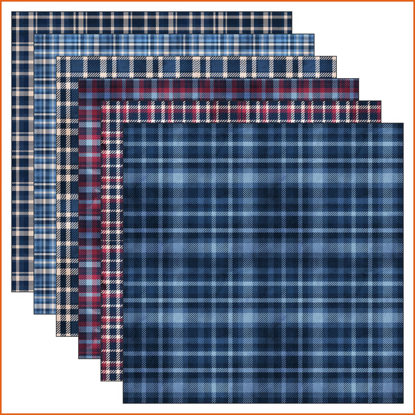 Winter Flannel Vinyl Pattern