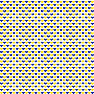 Yellow & Blue Vinyl Pattern