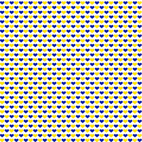 Yellow & Blue Vinyl Pattern