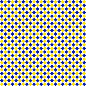 Yellow & Blue Vinyl Pattern