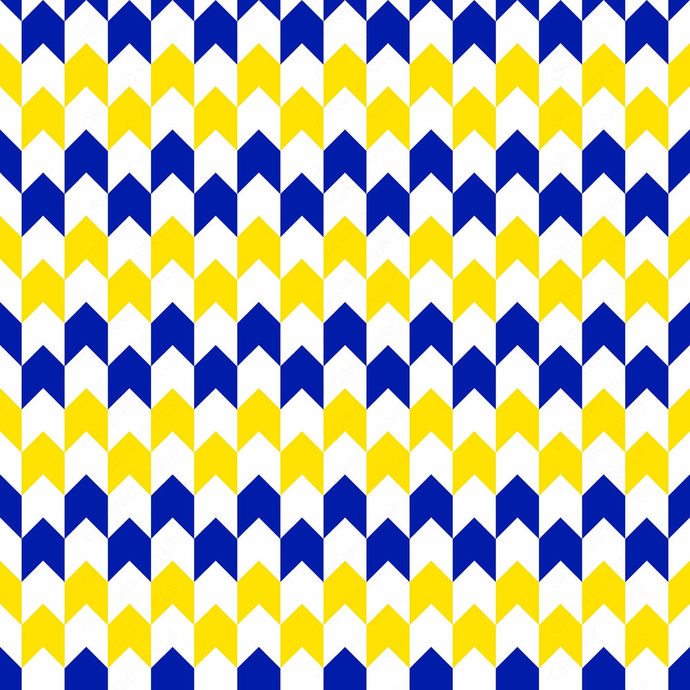 Yellow & Blue Vinyl Pattern