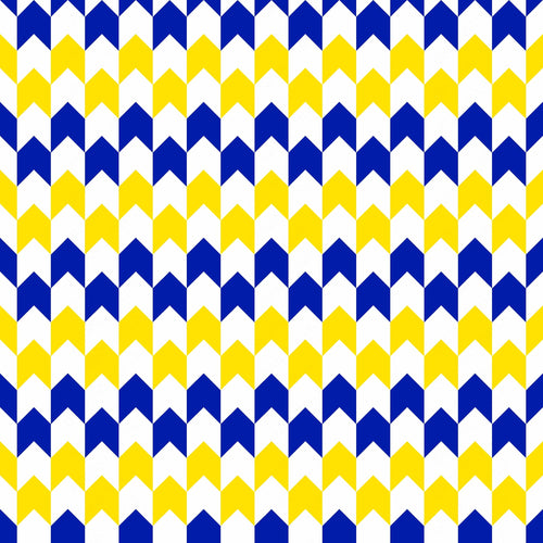 Yellow & Blue Vinyl Pattern