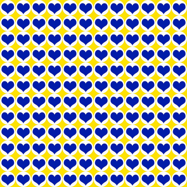 Yellow & Blue Vinyl Pattern