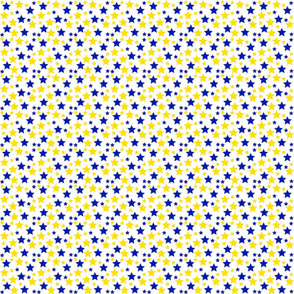 Yellow & Blue Vinyl Pattern
