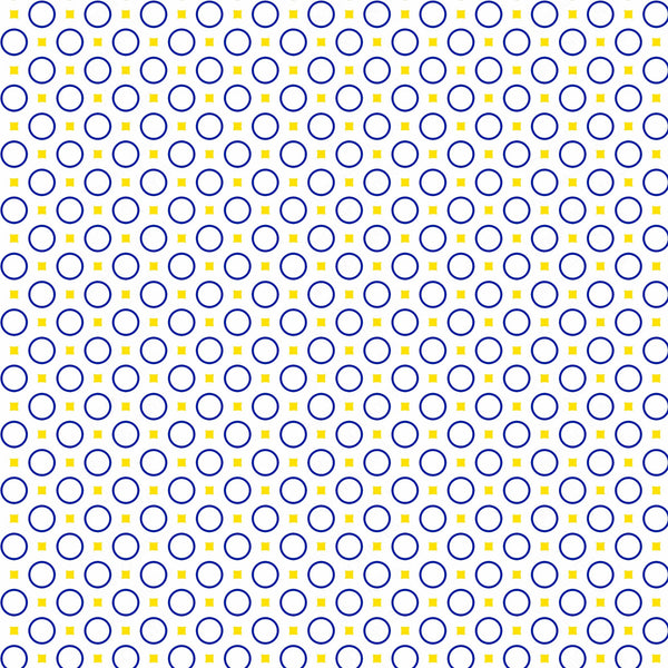 Yellow & Blue Vinyl Pattern