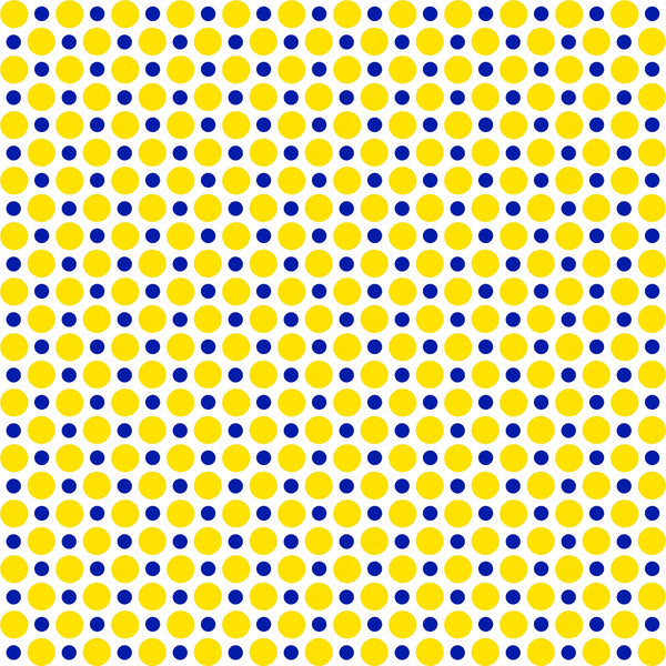 Yellow & Blue Vinyl Pattern