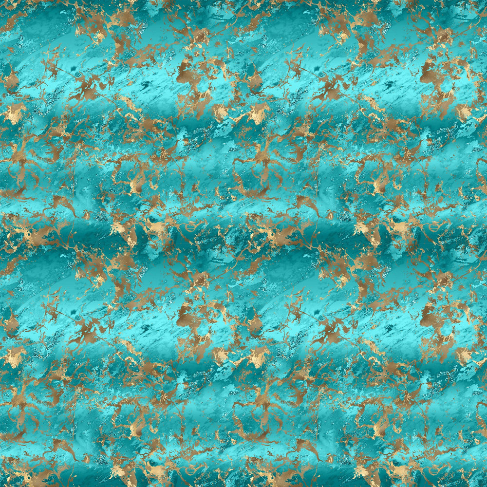 Turquoise Stone Vinyl Pattern