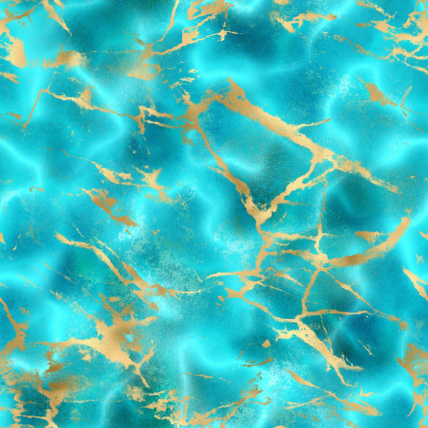 Turquoise Stone Vinyl Pattern