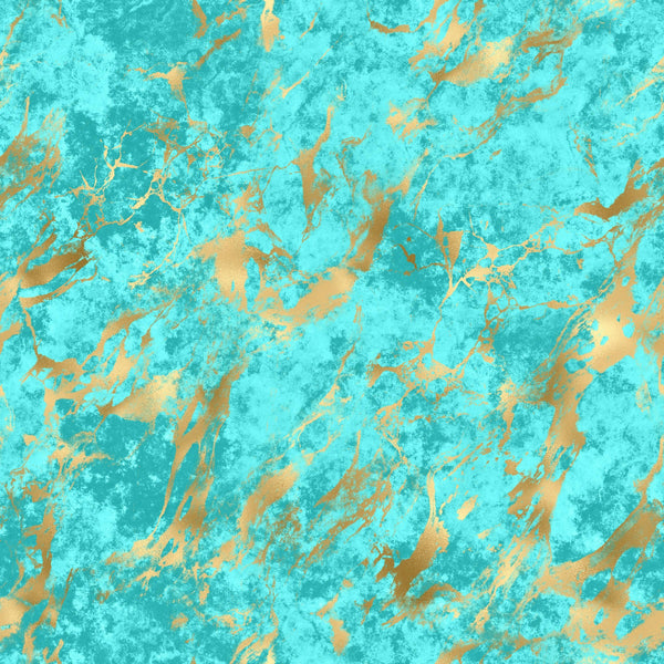 Turquoise Stone Vinyl Pattern