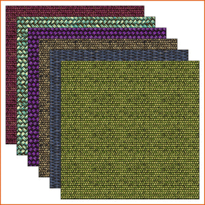 Woven Wicker Vinyl Pattern