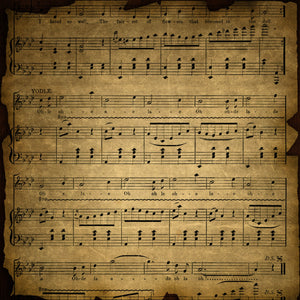 Music Patterns 2 Vinyl Pattern