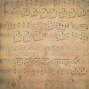 Music Patterns 2 Vinyl Pattern