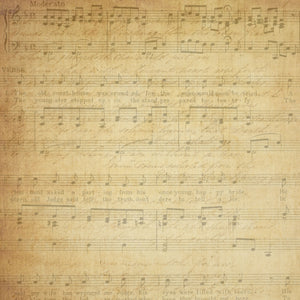 Music Patterns 2 Vinyl Pattern