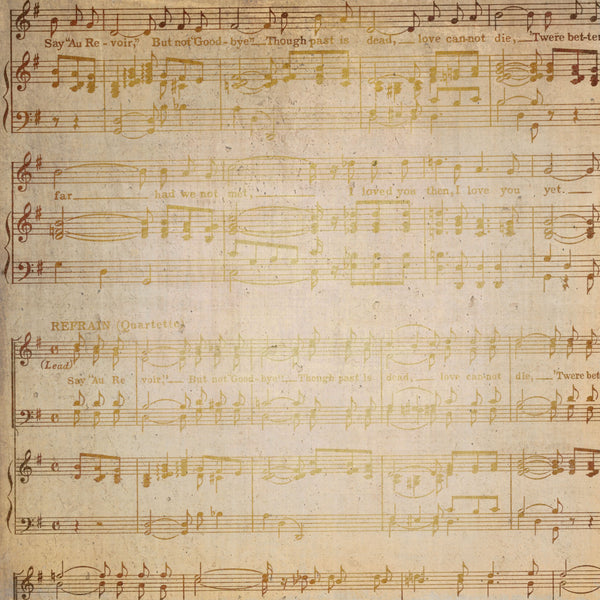 Music Patterns 2 Vinyl Pattern