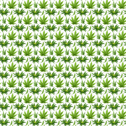 Cannabis Leaves Vinyl Pattern