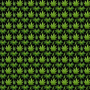 Cannabis Leaves Vinyl Pattern