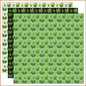 Cannabis Leaves Vinyl Pattern
