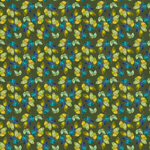 Colorful Leaves Vinyl Pattern