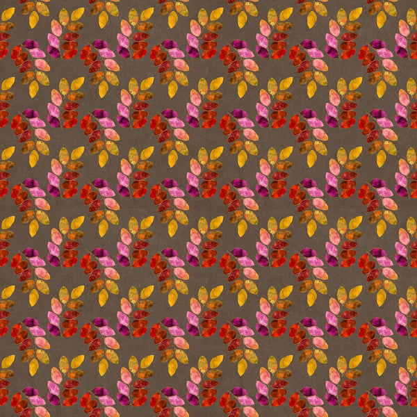 Colorful Leaves Vinyl Pattern