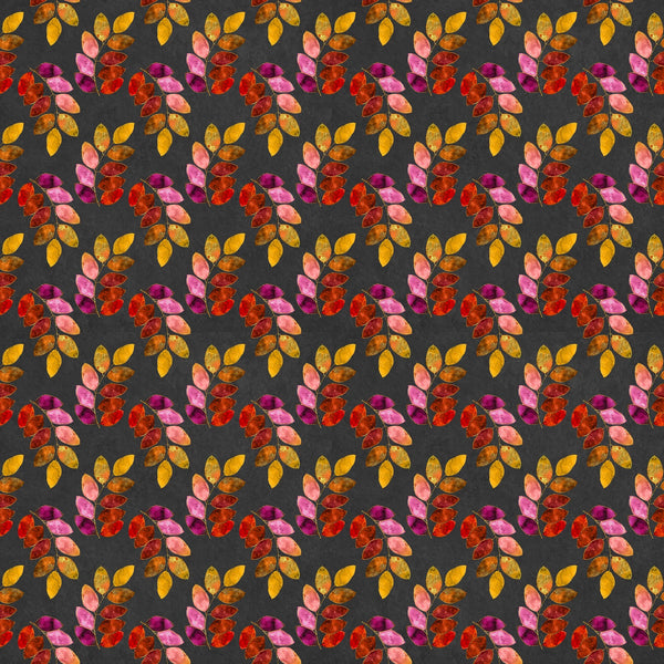 Colorful Leaves Vinyl Pattern