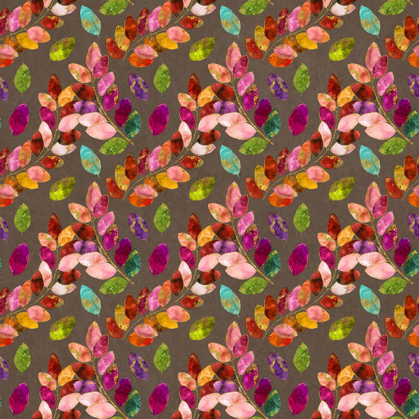 Colorful Leaves Vinyl Pattern