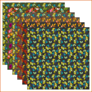 Colorful Leaves Vinyl Pattern