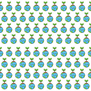 Earth Day Vinyl Pattern