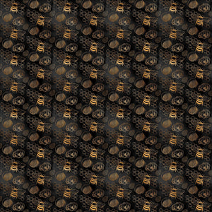 Honey Bee Vinyl Pattern