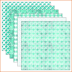 Sea Turtles Vinyl Pattern