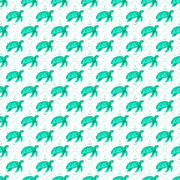 Sea Turtles Vinyl Pattern