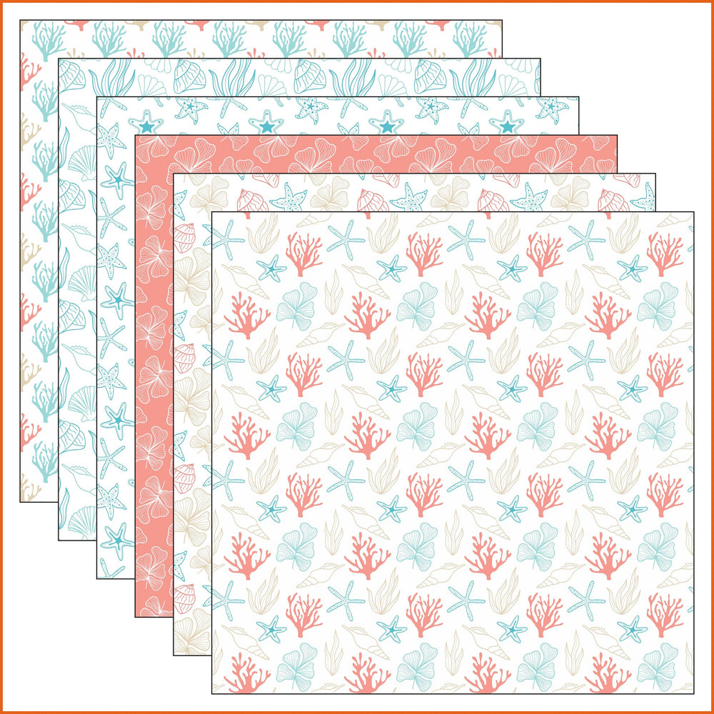 Seashell Vinyl Pattern