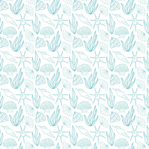 Seashell Vinyl Pattern