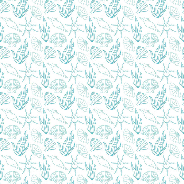 Seashell Vinyl Pattern