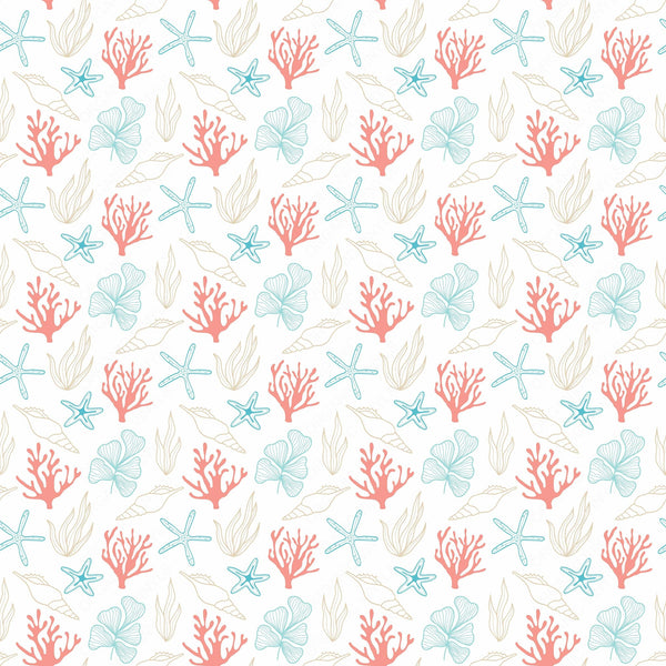 Seashell Vinyl Pattern