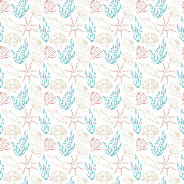 Seashell Vinyl Pattern