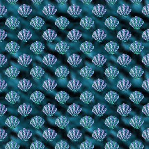 Ocean Glamour Vinyl Pattern