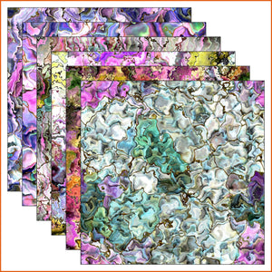 Oyster Shells Vinyl Pattern