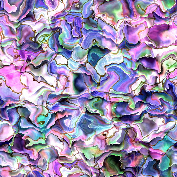 Oyster Shells Vinyl Pattern