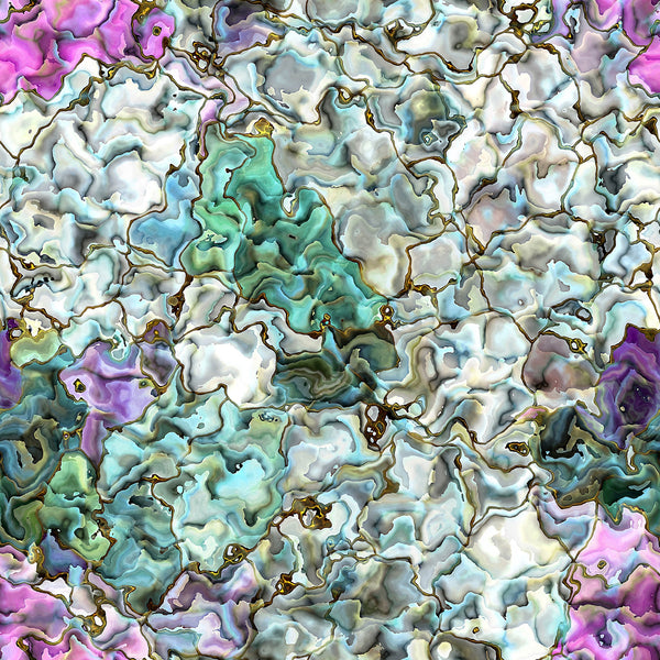 Oyster Shells Vinyl Pattern